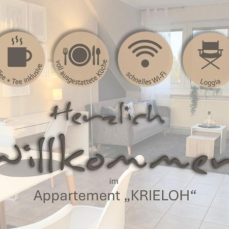 Modernes Und Ruhiges Appartement Mit Loggia Marl Eksteriør bilde